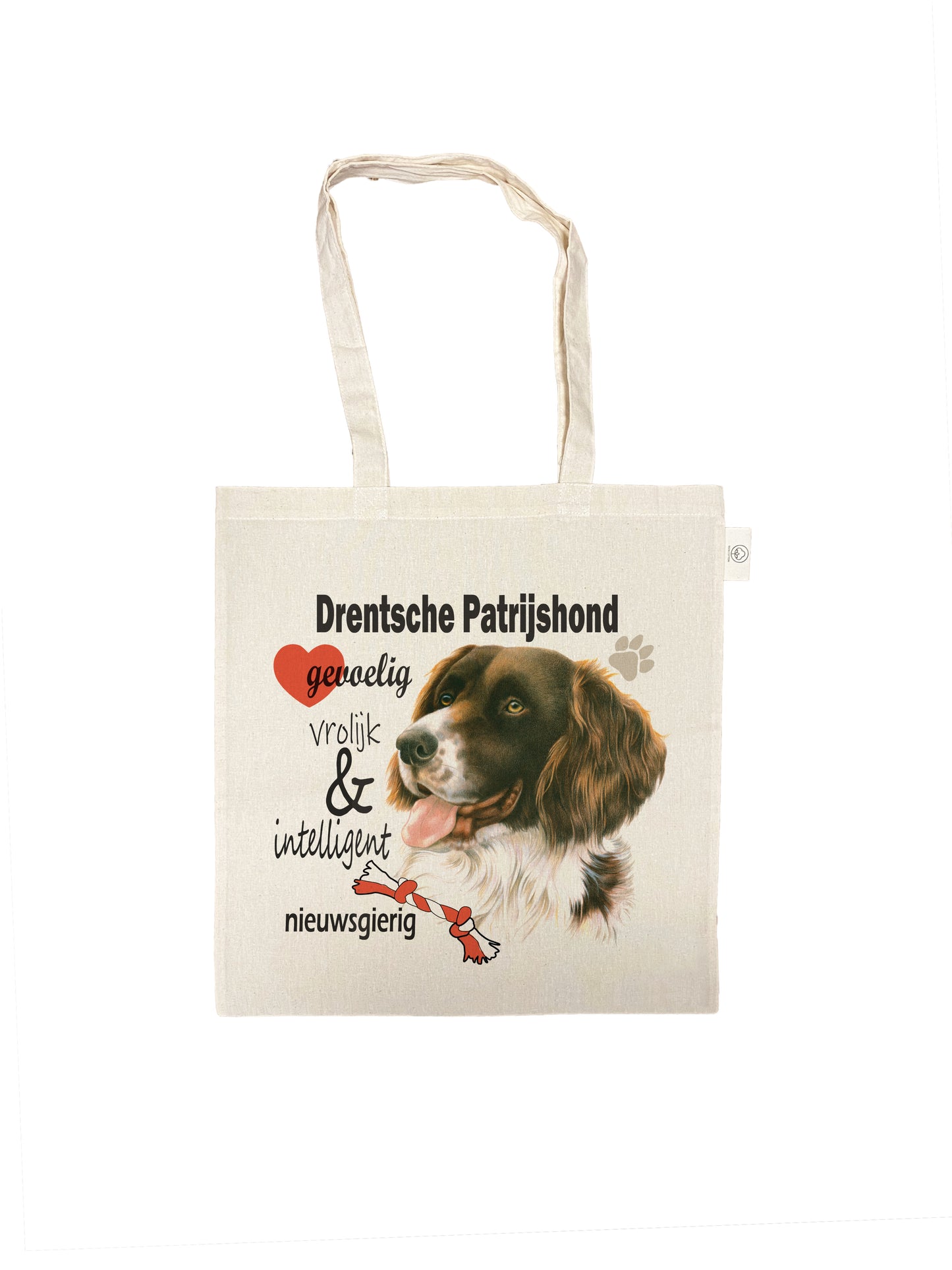 Katoenen Tas Drentsche Patrijshond