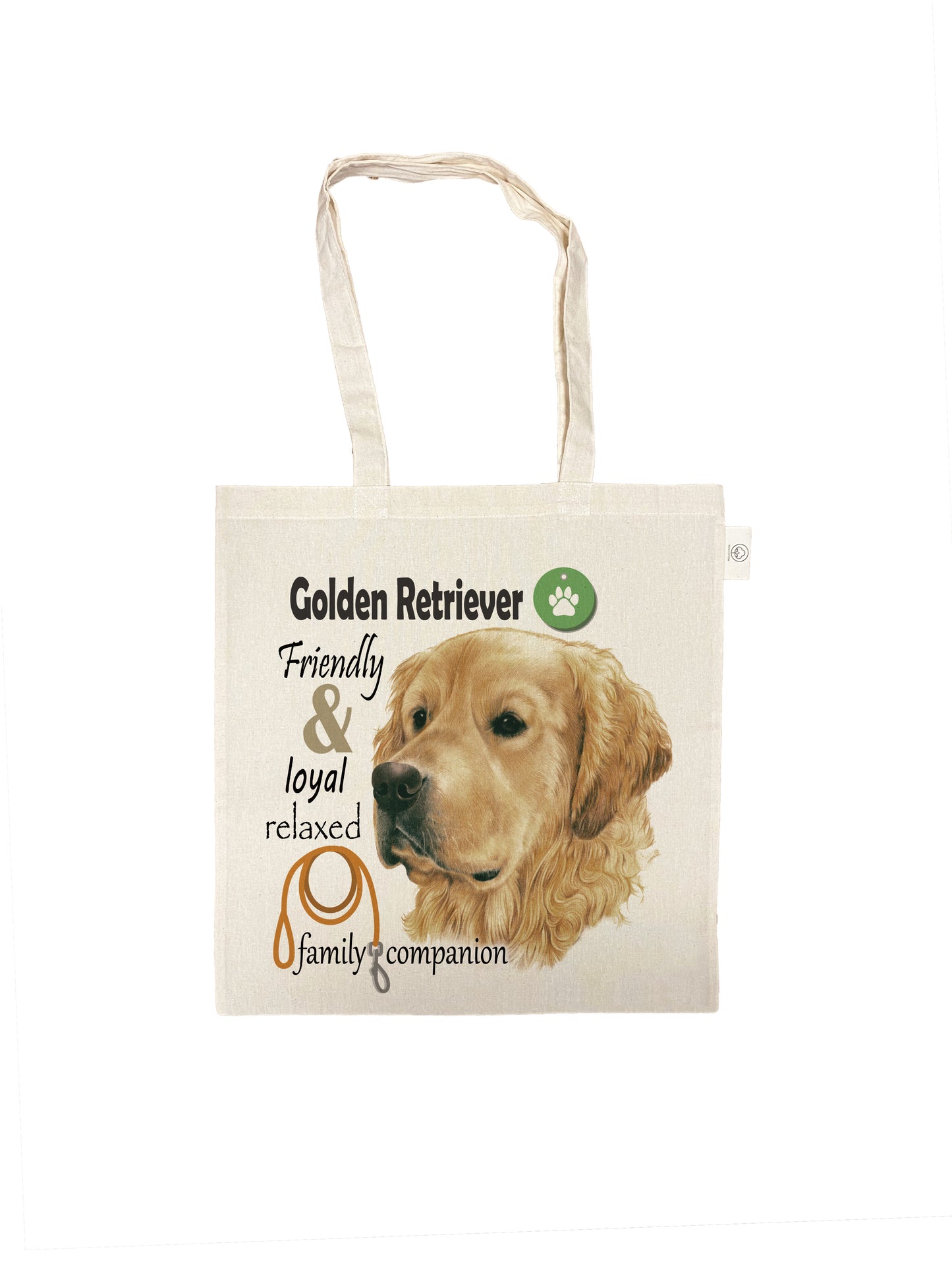 Katoenen Tas Golden Retriever