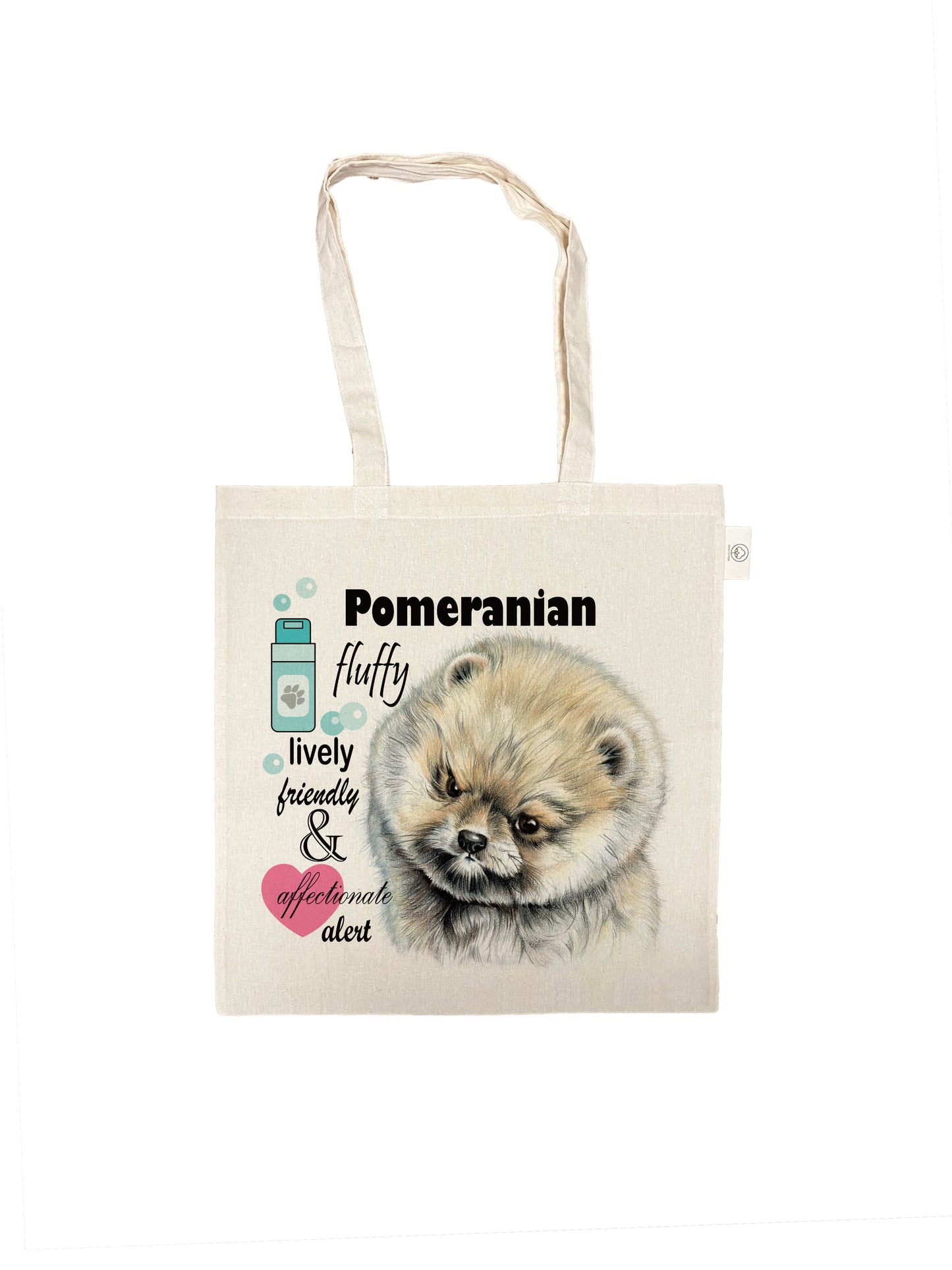 Katoenen Tas Pomeriaan - Keeshond