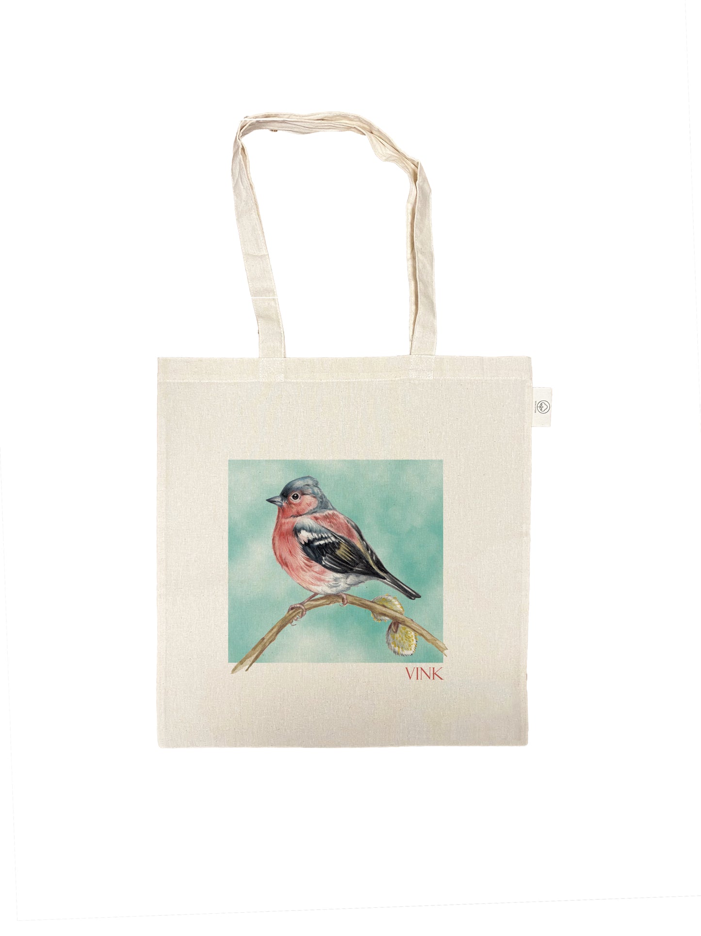 Katoenen tas - Vogelserie - Vink