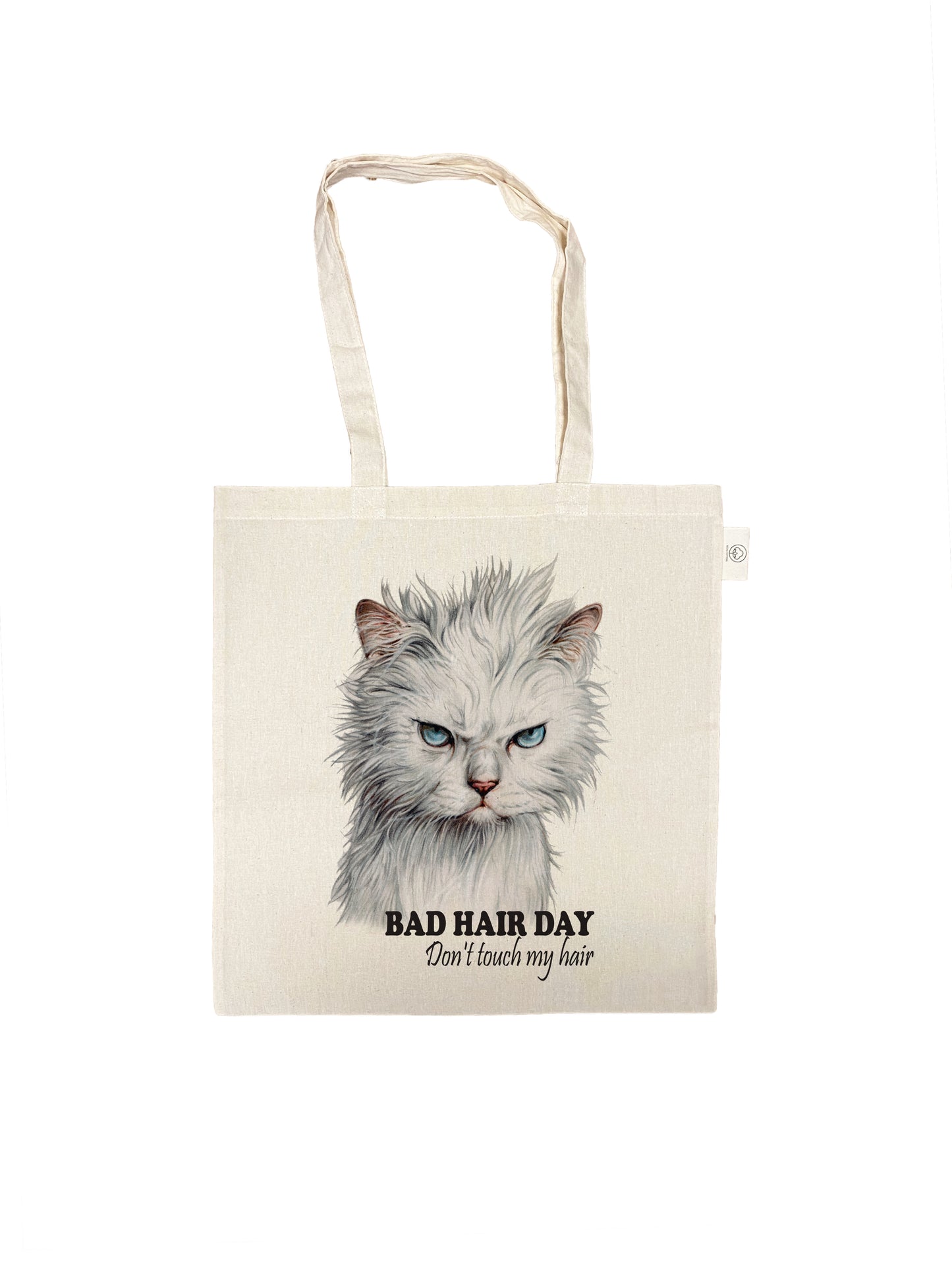 Katoenen Tas Bad Hair Day collectie 10