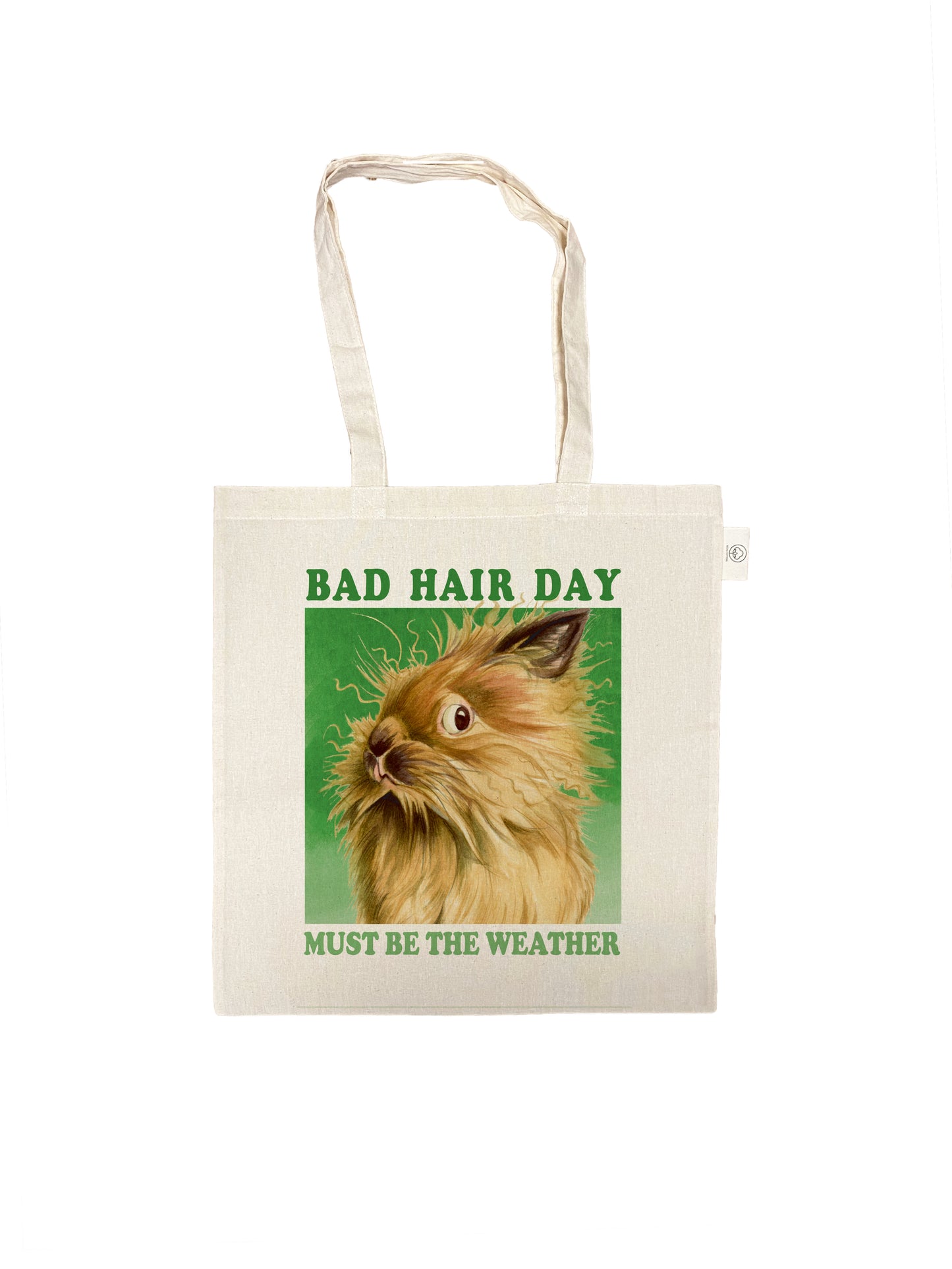 Katoenen Tas Bad Hair Day collectie 14