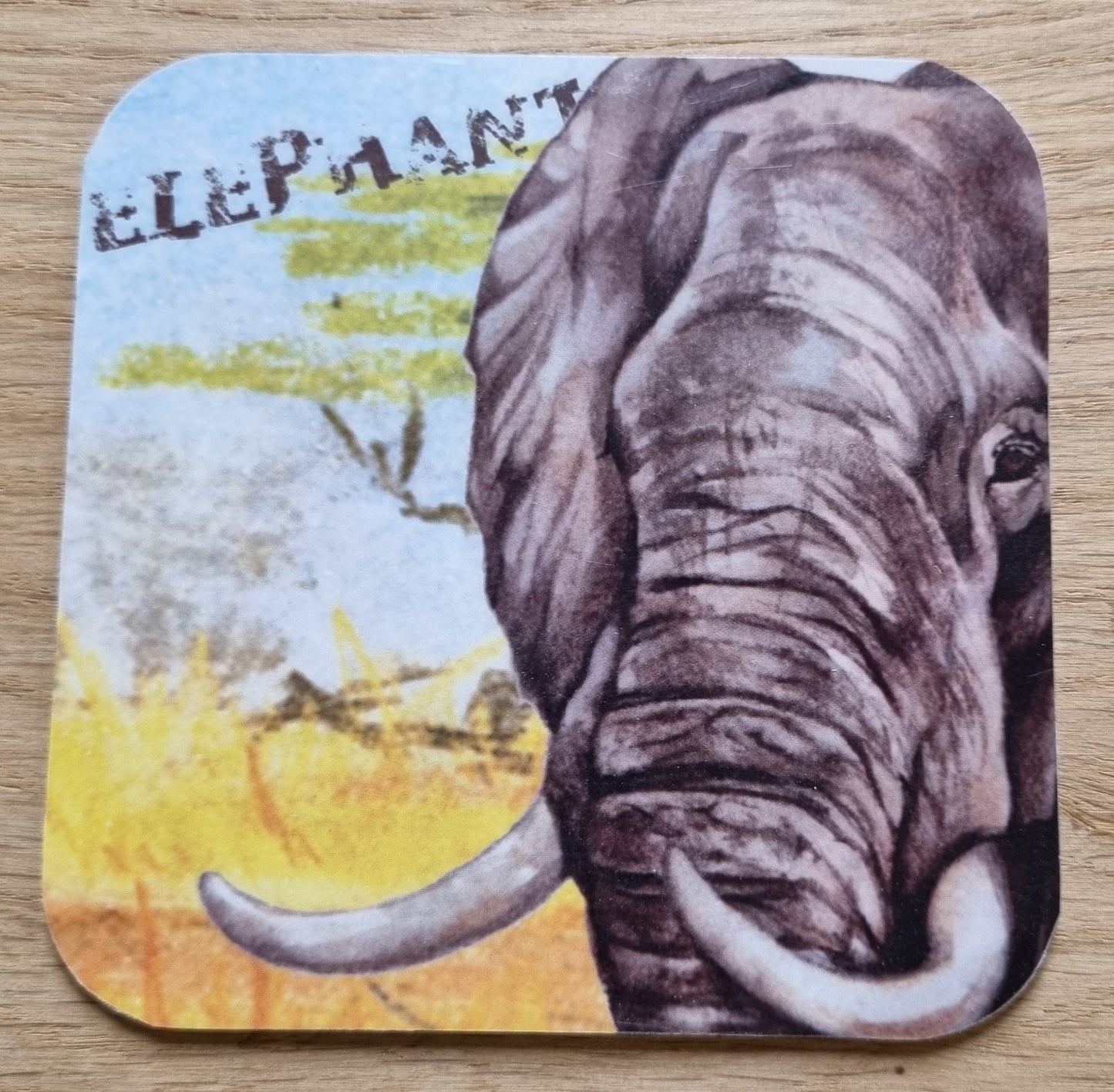 Onderzetter per 3 stuks Olifant