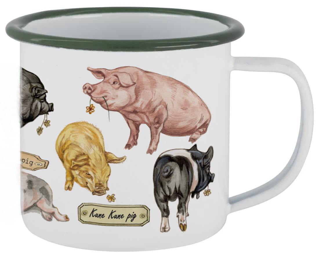 Mokken met collage - Varken