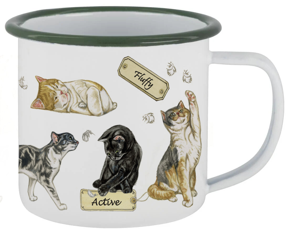 Mokken met collage - Katten - design 2