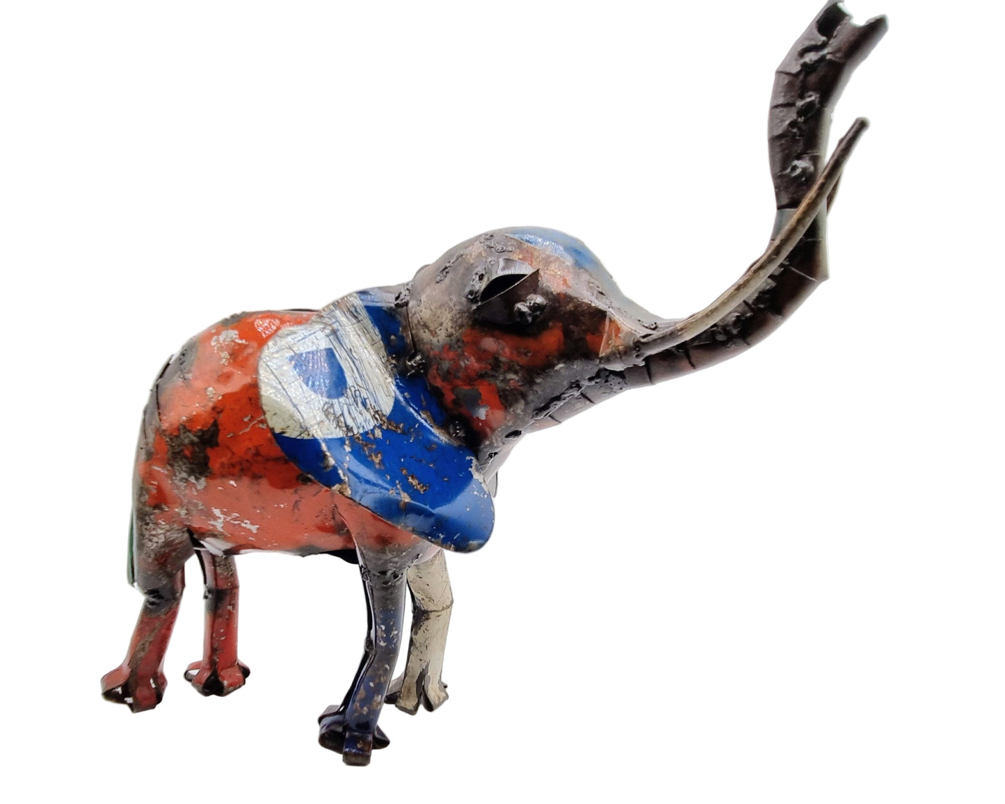 Metalen beeld van Olifant