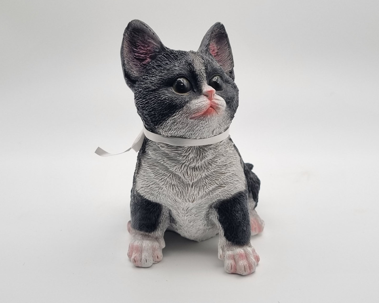 Kattenbeeldje - Zwart witte kat / kitten