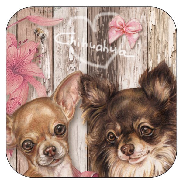 Untersetzer pro 3 Stück Chihuahua