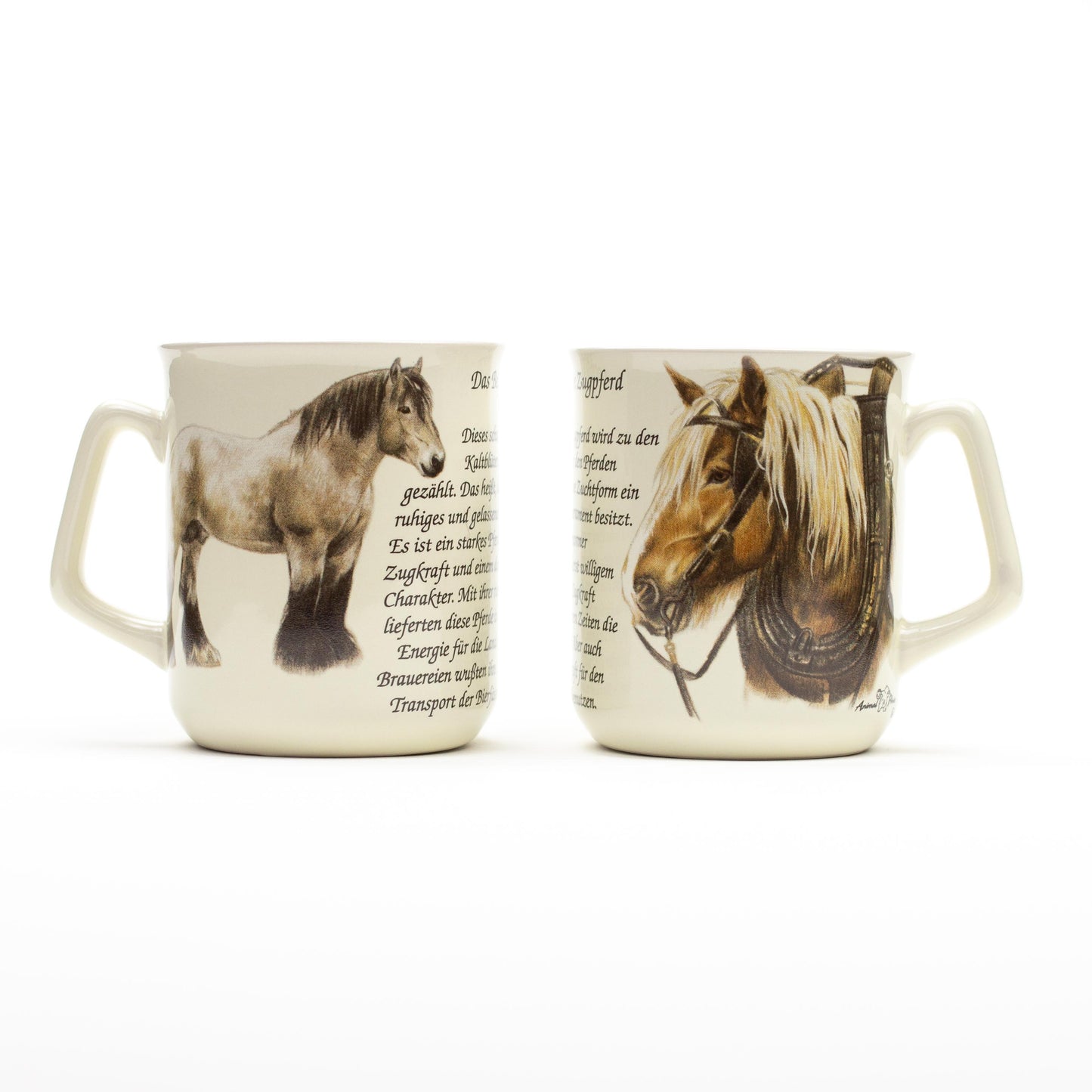 Tasse Belgisches Zugpferd