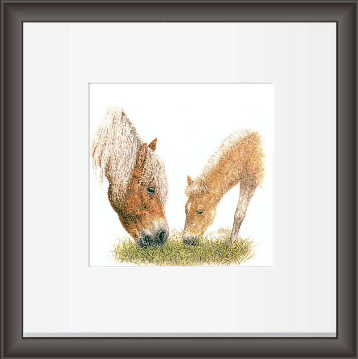 Reproduktion "Haflinger"