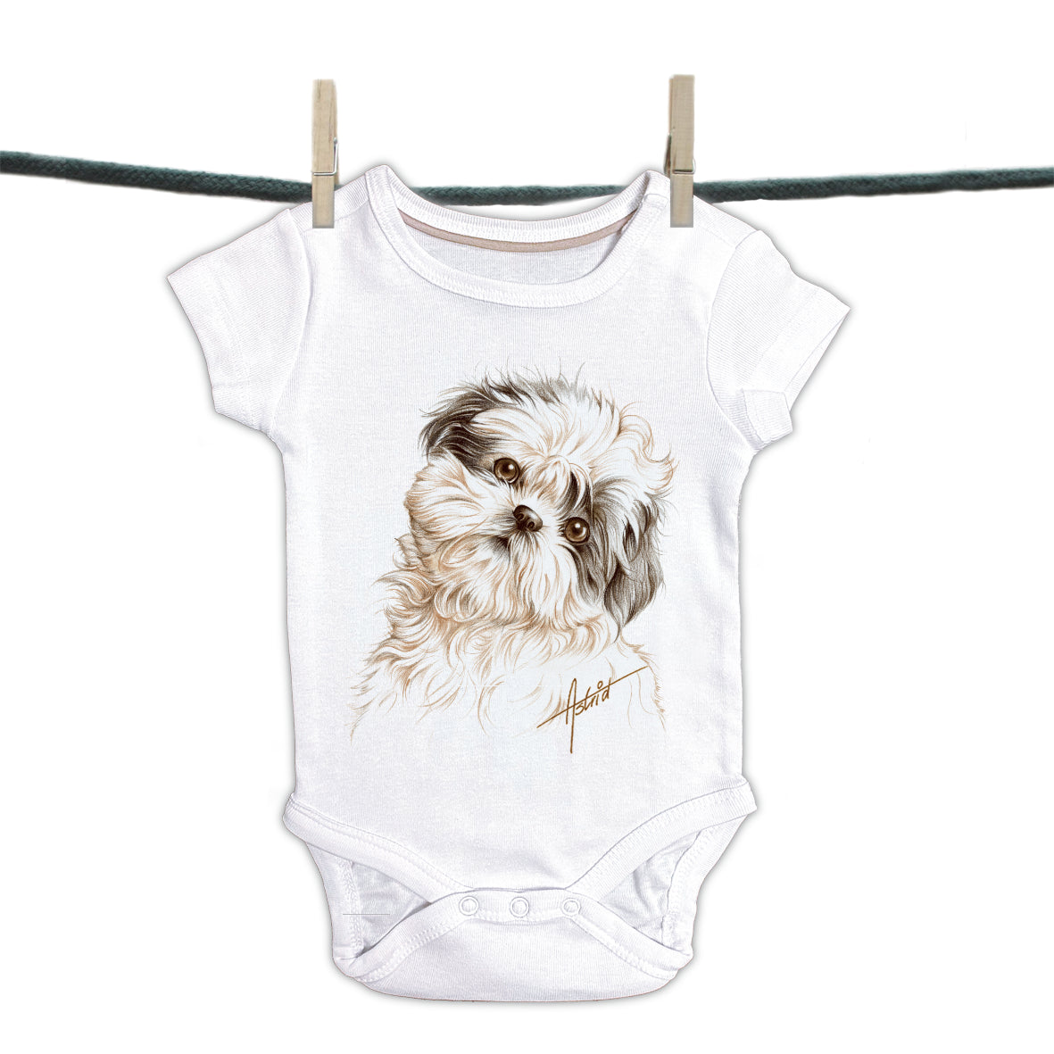 Babyromper Back to Nature Collection - Hondje