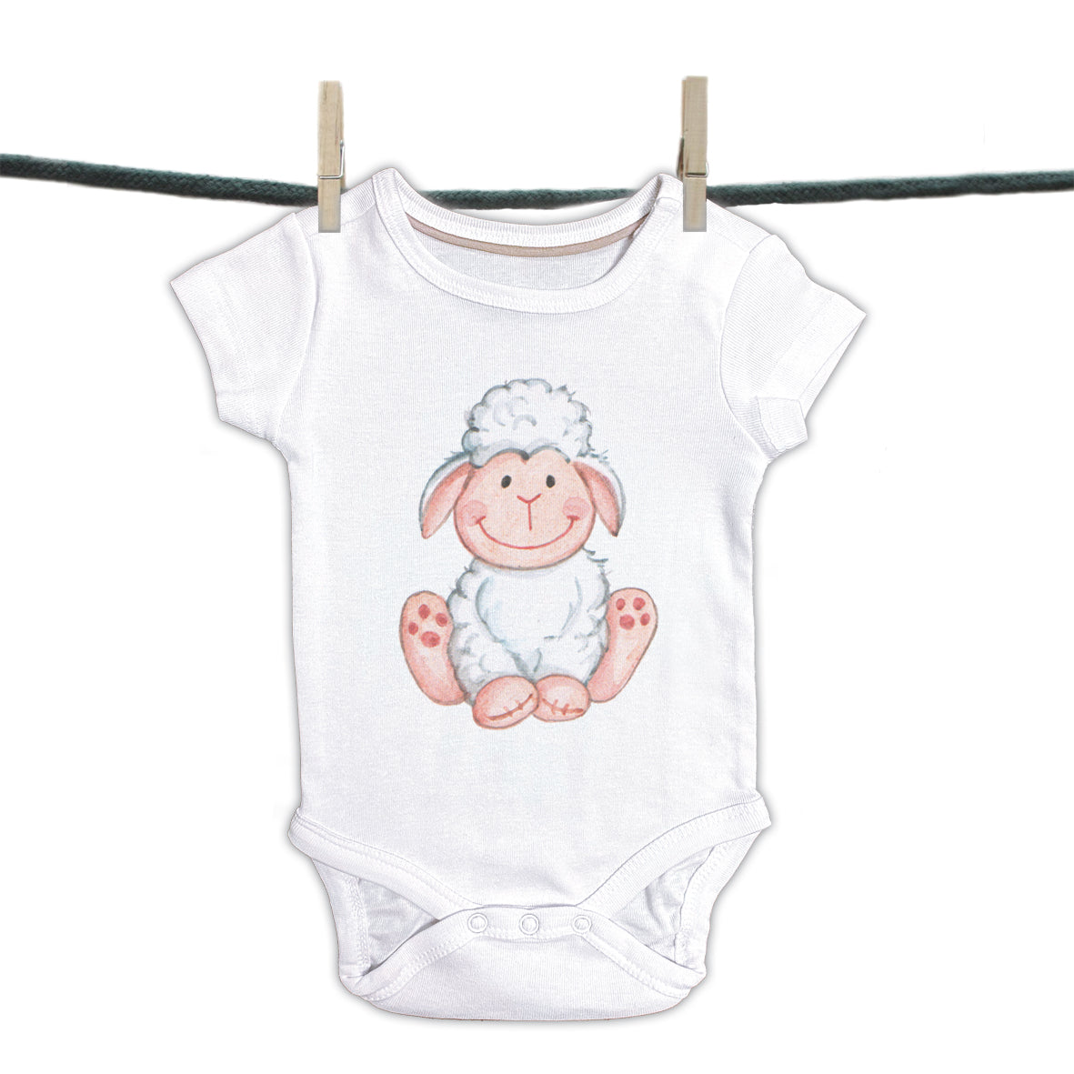 Babyromper Happy Farm - Schaapje