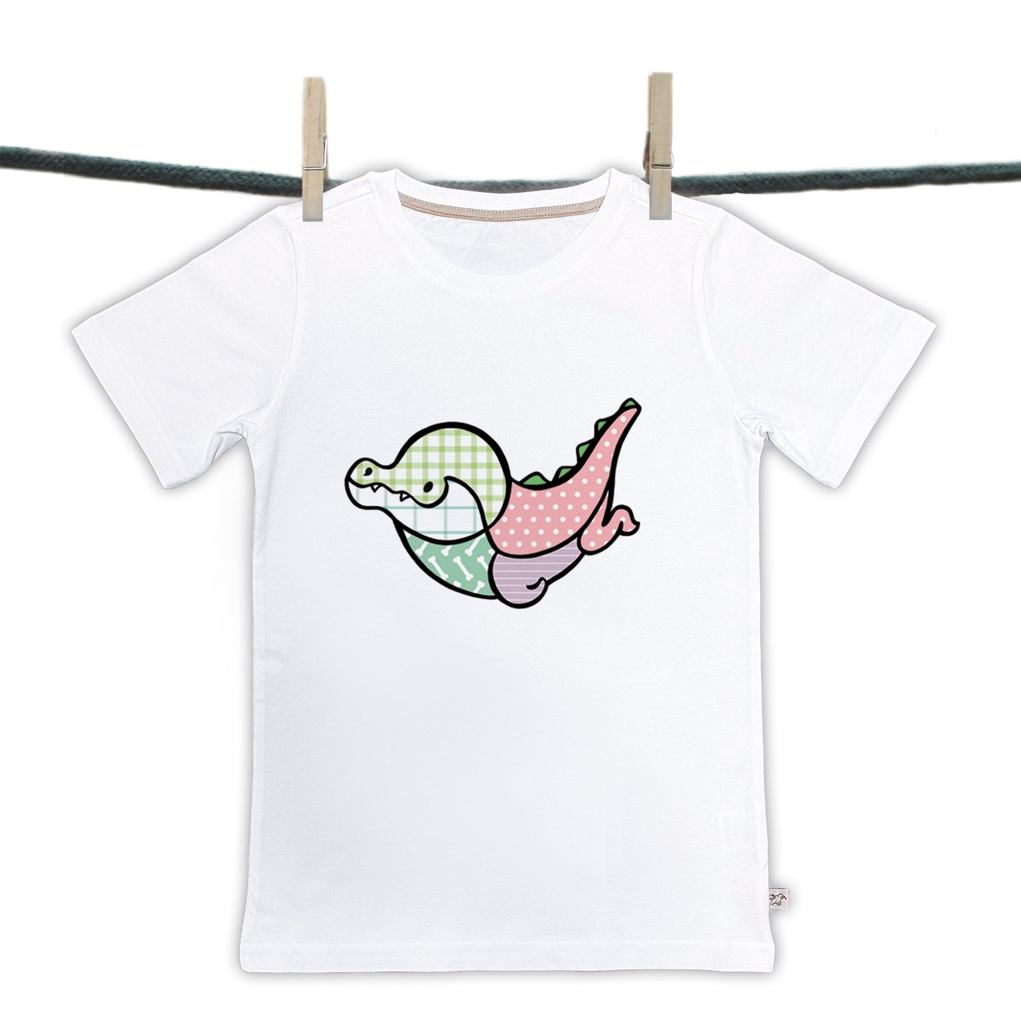 T-shirts Patchwork collectie - Krokodil