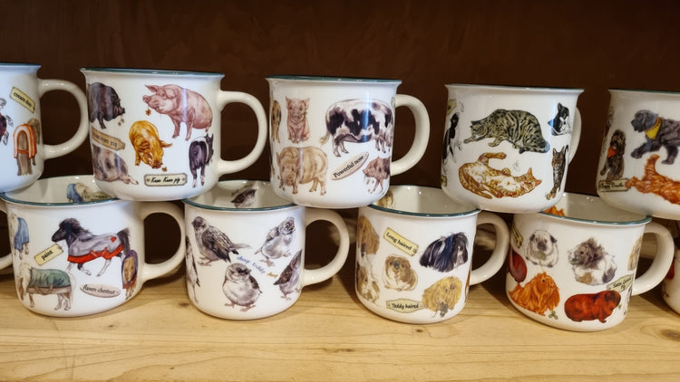 Mokken met Dierencollage
