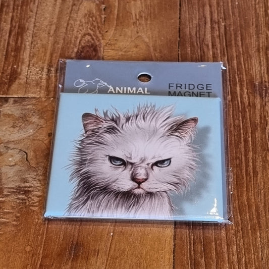 Koelkastmagneet - Kattenkop