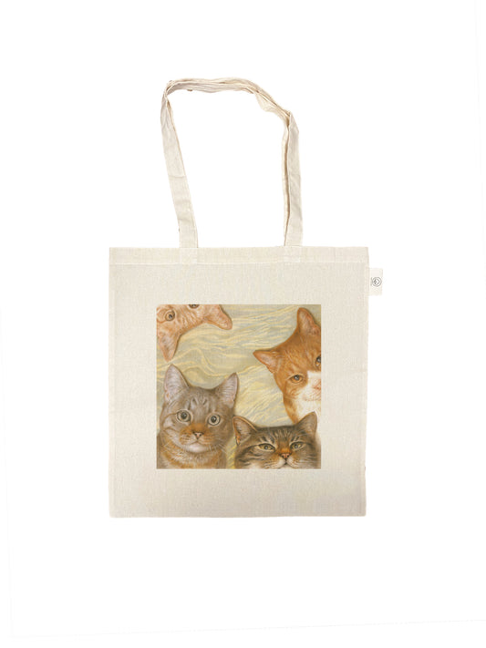 Cotton bag with print - Bear Football