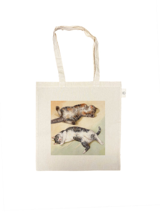 Cotton bag with print - Bear Football