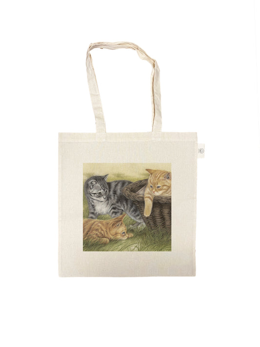 Cotton bag with print - Bear Football