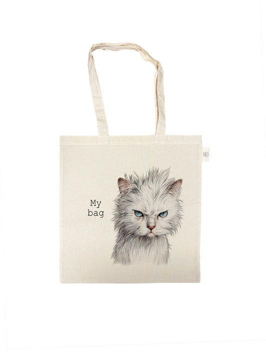 Baumwolltasche mit Aufdruck - Bear Football