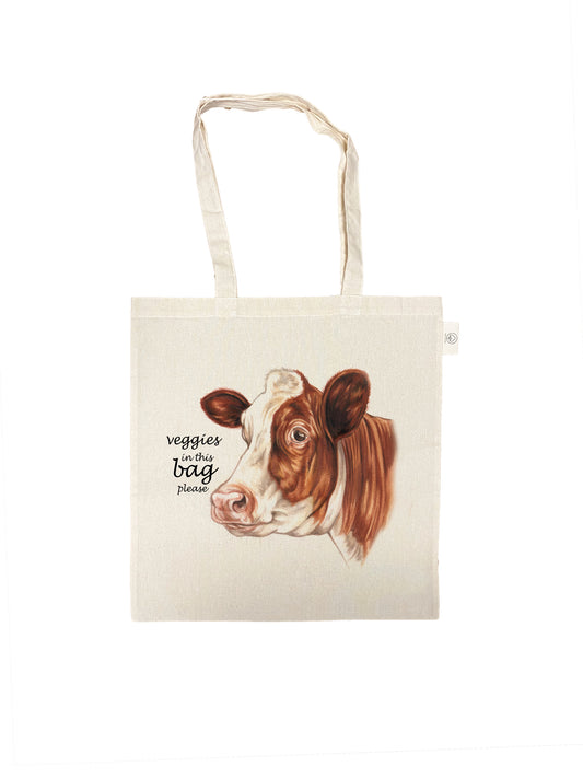 Cotton bag with print - Bear Football