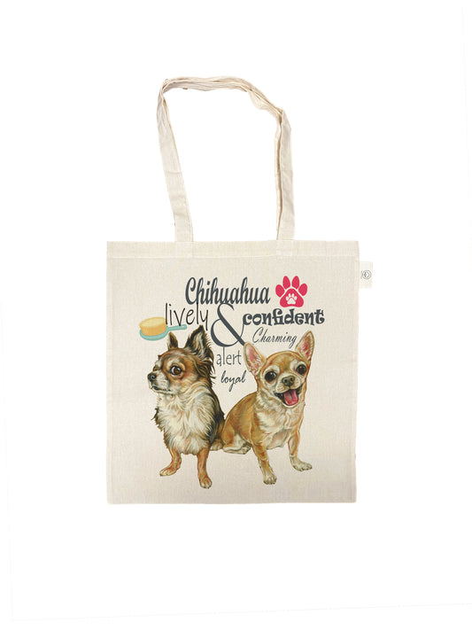 Katoenen tas - Chihuahua