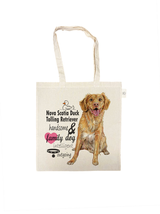 Baumwolltasche Nova Scotia Duck Tolling Retriever