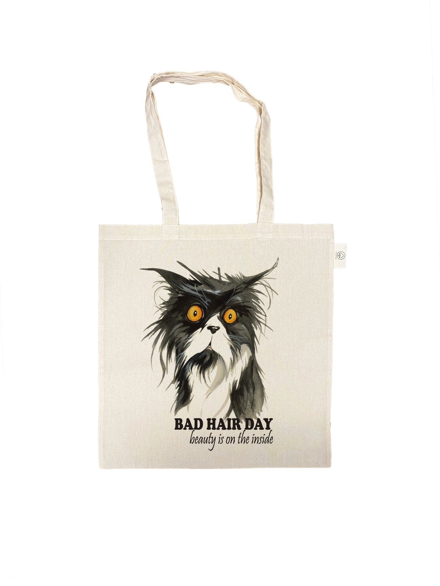 Katoenen Tas Bad Hair Day collectie 1