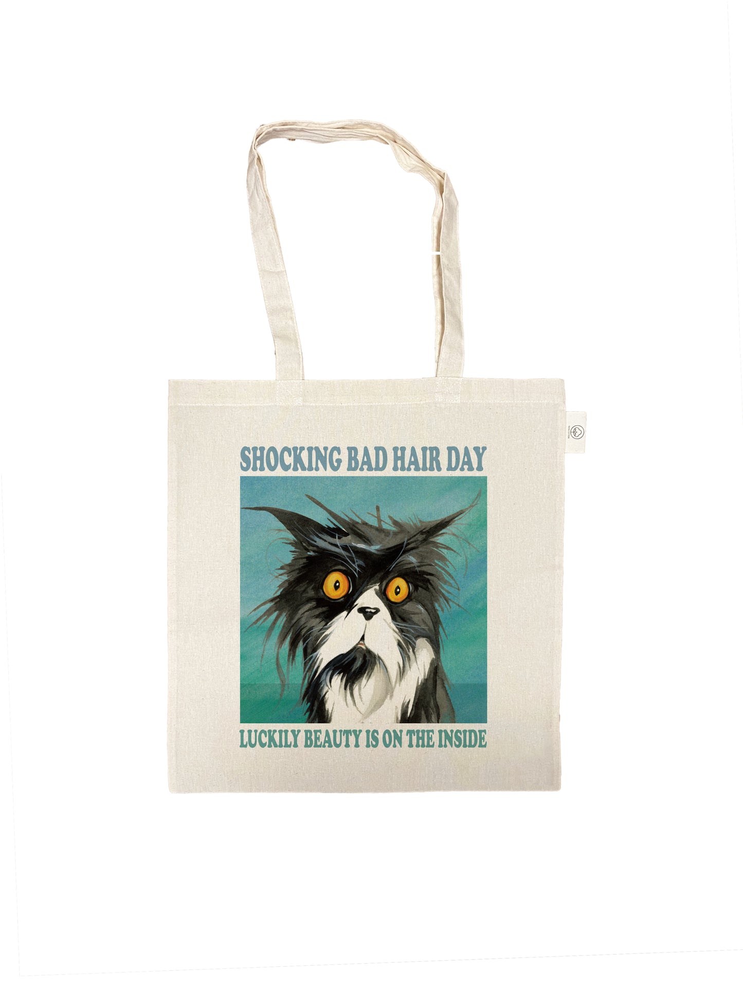 Katoenen Tas Bad Hair Day collectie 2