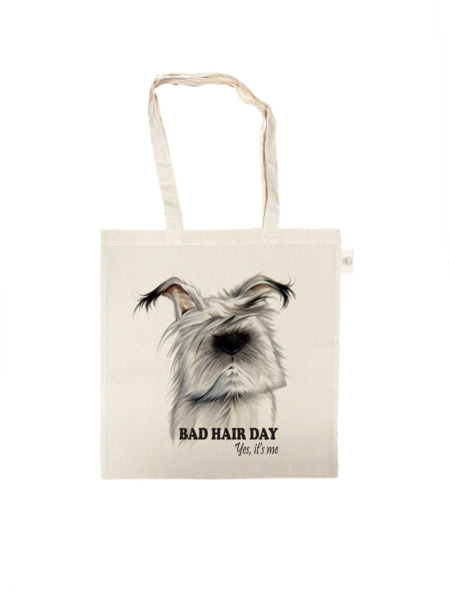 Katoenen Tas Bad Hair Day collectie 12
