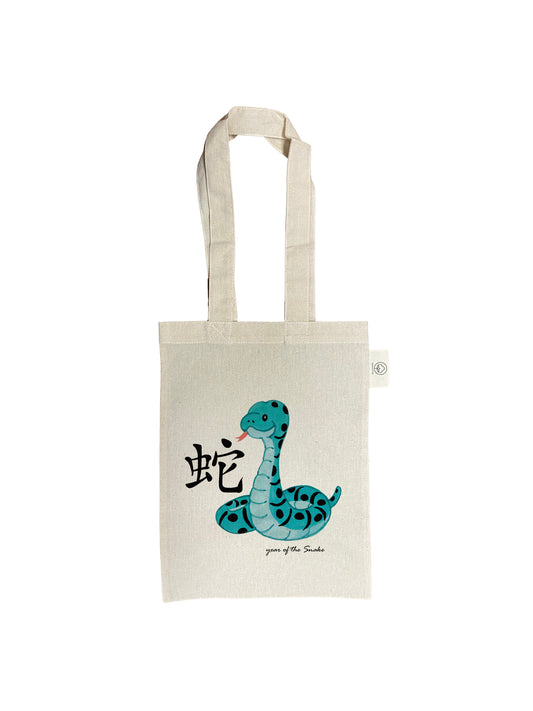 Katoenen Kindertas - Chinees Teken - Jaar van de Slang