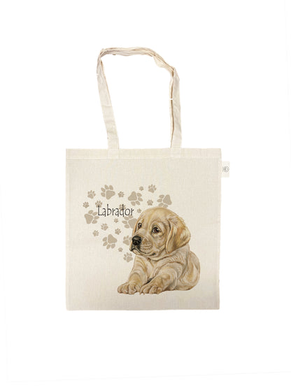 Katoenen tas - Labrador (keuze uit 6 varianten!)