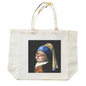 Katoenen winkel/bigshopper - Parelmeisje