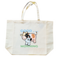 Katoenen winkel/bigshopper - Koe - Patchwork - Good Morning