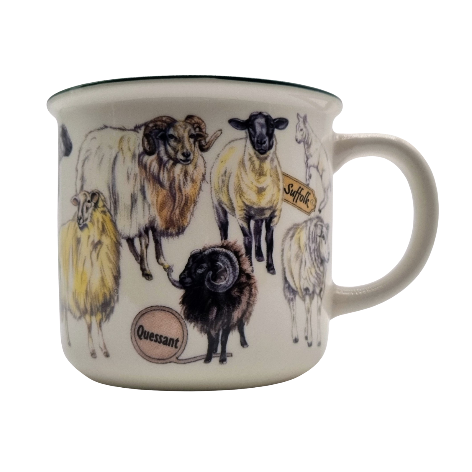 Mokken met collage - Schapen