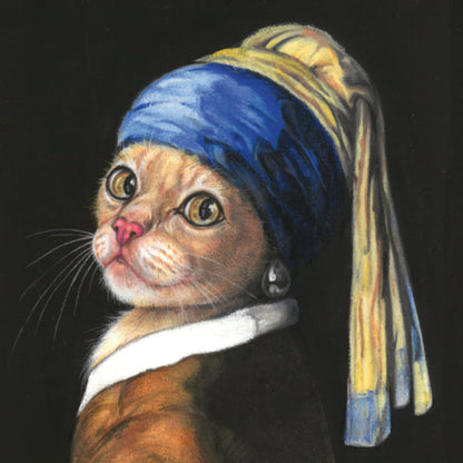 Set van 4 onderzetters - Bekende Meesters