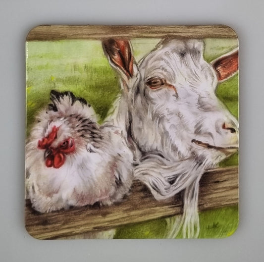 Onderzetter 38-002  - Boerderij 2