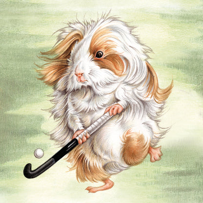 Onderzetter - 38-103  Cavia Hockey