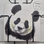 Quadratische Karte - Schau, du kannst mit diesem Panda sprechen