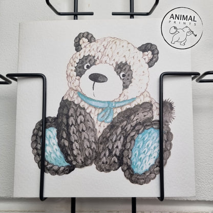 Quadratische Karte - Ineya - Pandabär