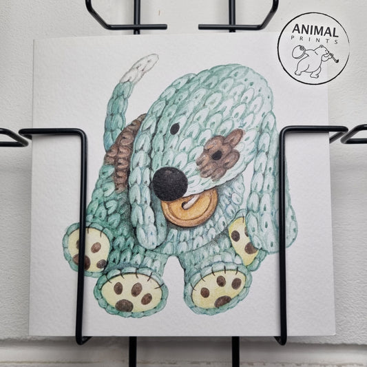 Quadratische Karte - Ineya - Hund
