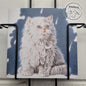 Quadratische Karte - It's Raining Cat's - Perserkatze