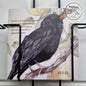 Vierkante kaart - Merel (Vogel)