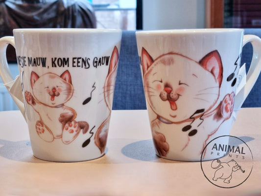 Tasse „Poesie Mauw......“