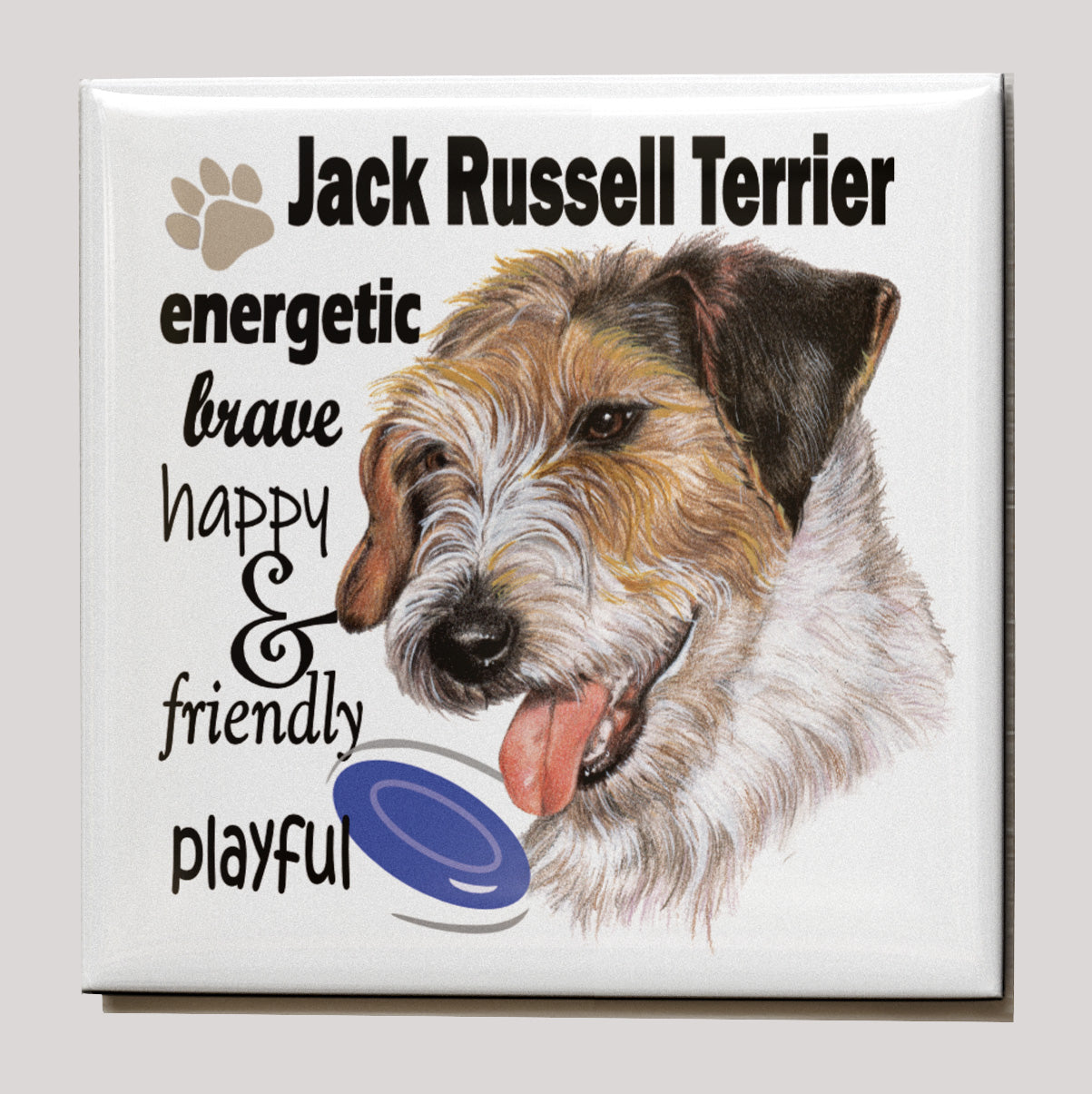 Koelkastmagneet - Jack Russell Terrier
