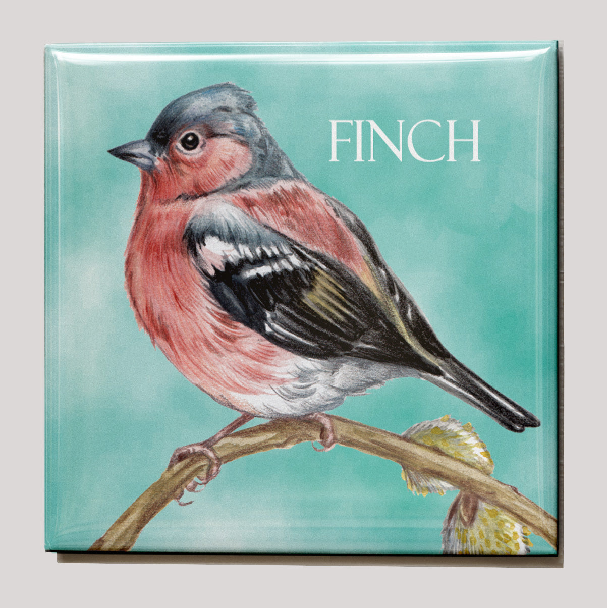 Koelkastmagneet - Vink / Finch