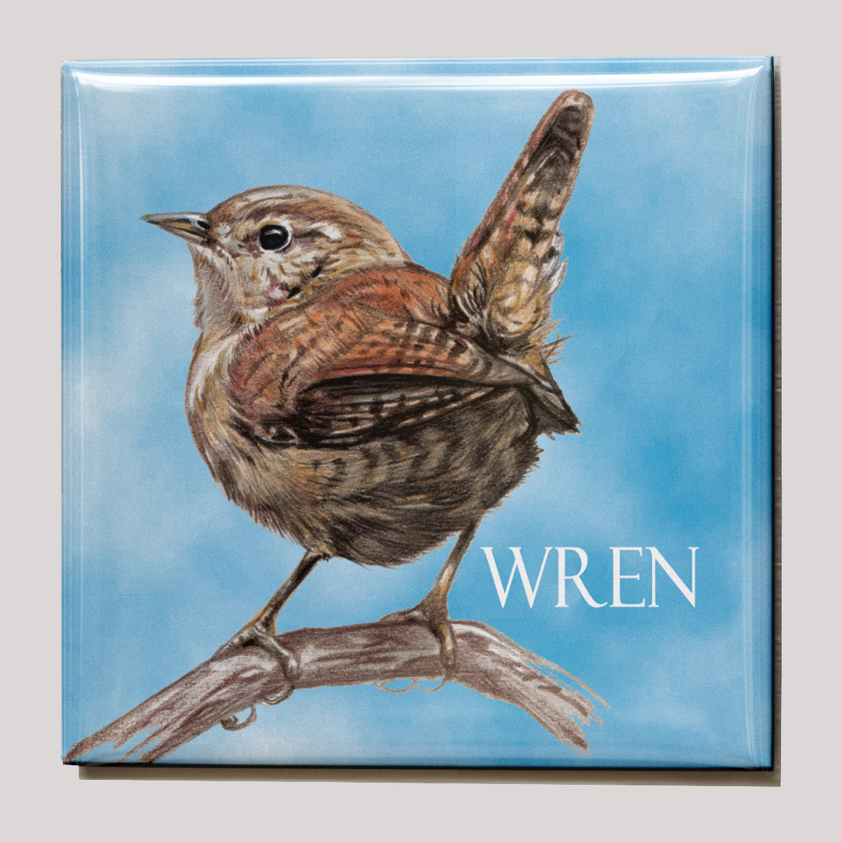Koelkastmagneet - Winterkoninkje / Wren