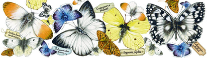 Mokken met collage - Vlinders
