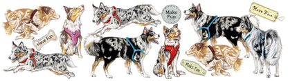 Mokken met collage - Australian Shepherd