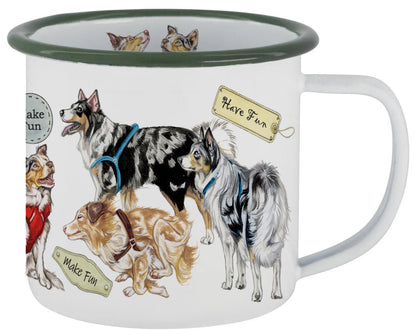Mokken met collage - Australian Shepherd