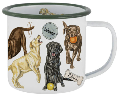 Mokken met collage - Labradors